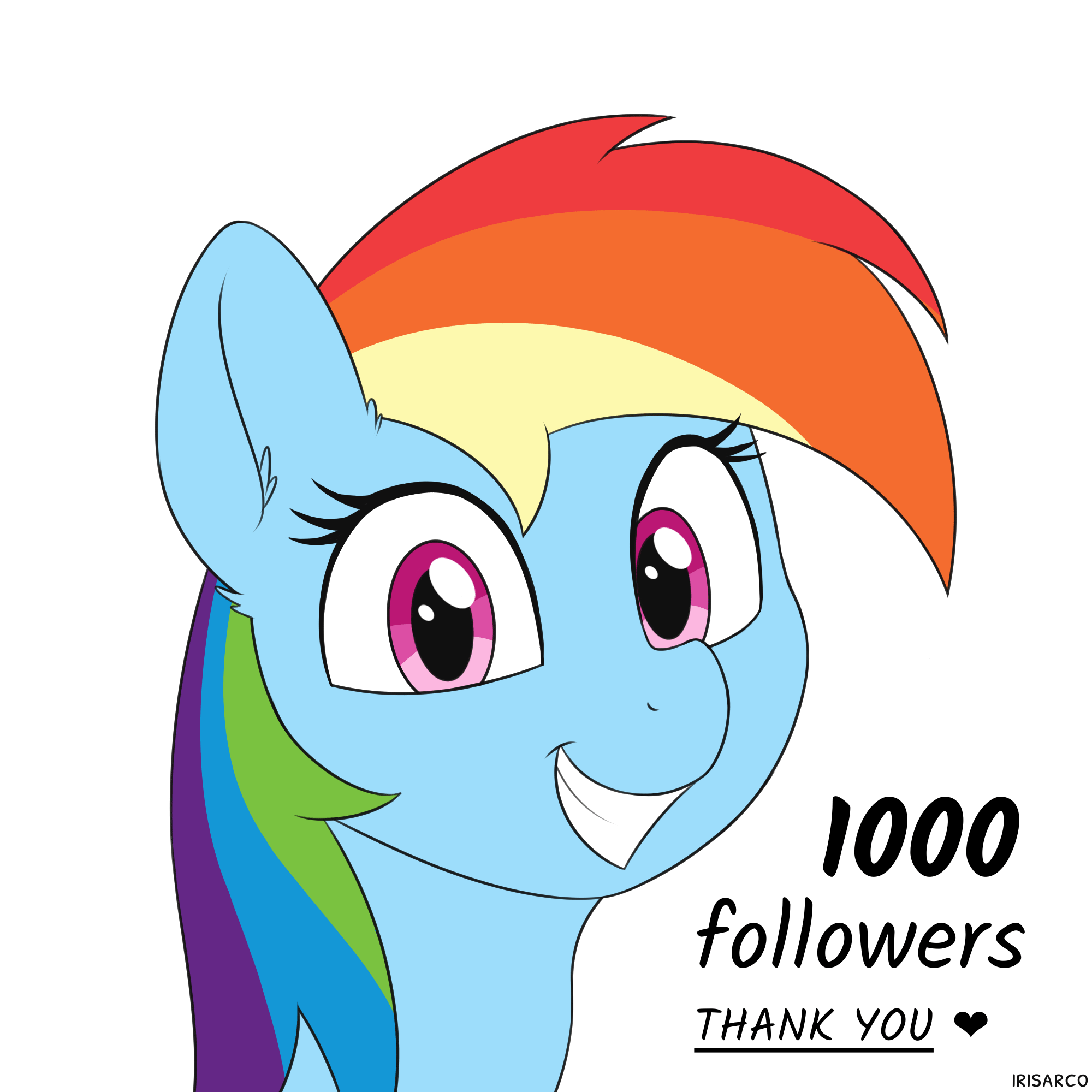 1000 followers, thanks! (1/1)